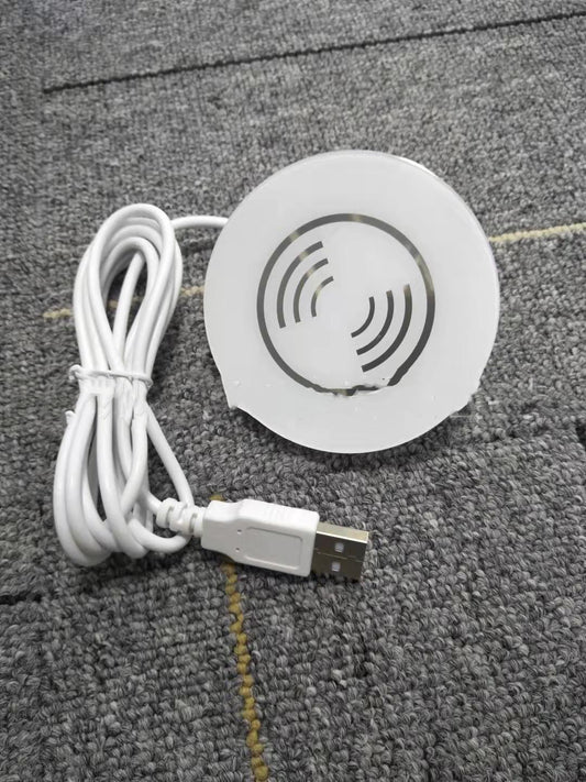 Independent Wireless Desktop Round Mobile Phone Charger